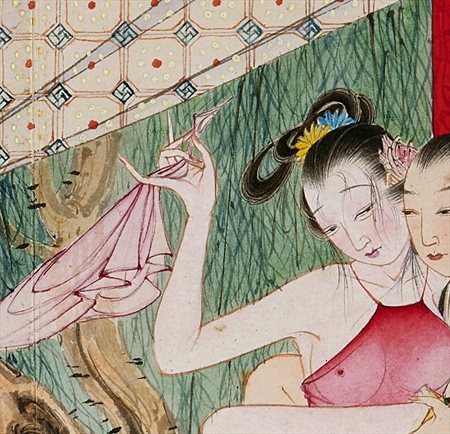 墨玉县-迫于无奈胡也佛画出《金瓶梅秘戏图》，却因此成名，其绘画价值不可估量